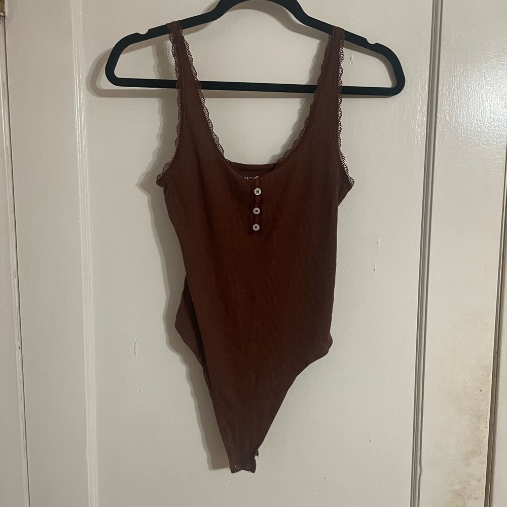 Brown Body Suite American Eagle